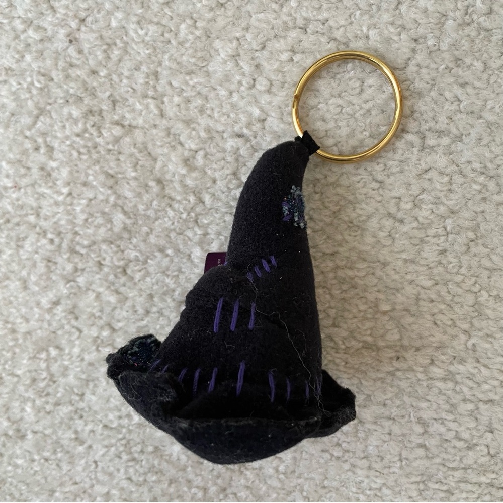 RARE Harry Potter Sorting Hat Gund Y2K 2000s Plush Fabric Keychain